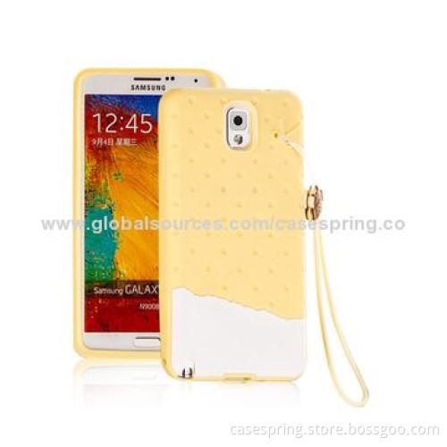 Samsung Galaxy note 3 double color silicone mobile phone sets, ultra-thin